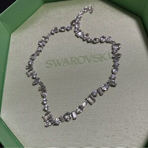 Swarovski Silver and Clear Crystal Necklace